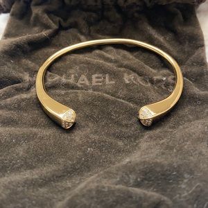 Michael Kors Gold Rhinestone Cuff